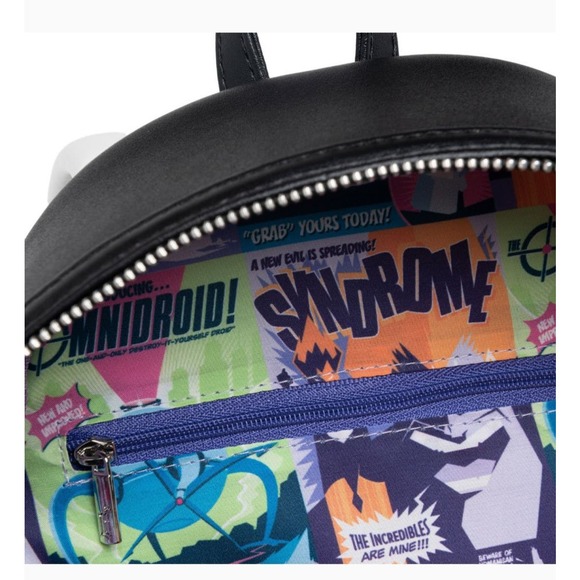 Loungefly Disney Pixar The Incredibles Villains Scene Svndrome - Picture 3 of 8